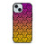 BLACK MAMBA YELLOW PURPLE PATTERN iPhone 15 Case Cover