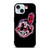CLEVELAND INDIANS LOGO MLB iPhone 15 Case Cover CLEVELAND INDIANS LOGO MLB iPhone 15 Case Cover
