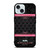 COACH NEW YORK PINK BLACK iPhone 15 Case Cover