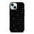 COLORED AESTHETIC GRID iPhone 15 Case Cover