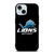 DETROIT LIONS BLACK iPhone 15 Case Cover
