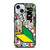 EAT SLEEP JDM STICKER BOMB iPhone 15 Case Cover