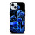 FANTASIA BLUE MUSHROOM iPhone 15 Case Cover