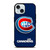 MONTREAL LES CANADIENS NHL 3D LOGO iPhone 15 Case Cover