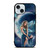 MOON DRAGONFLY FAIRY ART iPhone 15 Case Cover