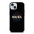 NASA METAL LOGO BADGE iPhone 15 Case Cover