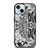 OUIJA BOARD BLACK AND WHITE iPhone 15 Case Cover