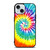 RAINBOW TIE DYE PATTERN iPhone 15 Case Cover
