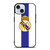 REAL MADRID FOOTBALL LOGO iPhone 15 Case Cover