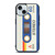 RETRO BLUE STEREO CASETTE TAPE iPhone 15 Case Cover