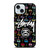 STUSSY COLLAGE LOGO iPhone 15 Case Cover STUSSY COLLAGE LOGO iPhone 15 Case Cover