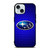 SUBARU BLUE METAL LOGO iPhone 15 Case Cover