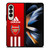 ARSENAL FC ADIDAS STRIPES Samsung Galaxy Z Fold 4 Case Cover