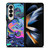 BLUE LIQUID CHROME Samsung Galaxy Z Fold 4 Case Cover