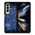 BLUE STYLISH BINARY CODE Samsung Galaxy Z Fold 4 Case Cover