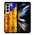 CATALONIA FLAG BRUSHES Samsung Galaxy Z Fold 4 Case Cover