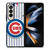 CHICAGO CUBS LOGO JERSEY Samsung Galaxy Z Fold 4 Case Cover