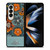 COACH NEW YORK BLUE TEA ROSE Samsung Galaxy Z Fold 4 Case Cover
