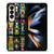 DISNEY PRINCESS STAINED GLASS Samsung Galaxy Z Fold 4 Case Cover
