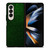 GREEN BINARY CODE PATTERN Samsung Galaxy Z Fold 4 Case Cover
