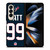 HOUSTON TEXANS JAMES WATT 99 Samsung Galaxy Z Fold 4 Case Cover