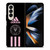 INTER MIAMI FC ADIDAS STRIPES Samsung Galaxy Z Fold 4 Case Cover