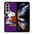 LA LAKERS BASKETBALL SNOOPY Samsung Galaxy Z Fold 4 Case Cover