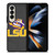 LSU TIGERS LEATHER LOGO Samsung Galaxy Z Fold 4 Case Cover
