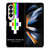 MARCELO BURLON MILAN RAINBOW LOGO Samsung Galaxy Z Fold 4 Case Cover