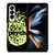 PSYCH PINEAPPLE VINTAGE Samsung Galaxy Z Fold 4 Case Cover