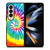 RAINBOW TIE DYE PATTERN Samsung Galaxy Z Fold 4 Case Cover