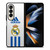 REAL MADRID CF ADIDAS STRIPES Samsung Galaxy Z Fold 4 Case Cover
