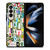 RETRO ALPHABET GREEN COLLAGE Samsung Galaxy Z Fold 4 Case Cover