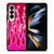 SNINY PINK FLAMES Samsung Galaxy Z Fold 4 Case Cover
