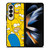 THE SIMPSONS CARTOON COLLAGE Samsung Galaxy Z Fold 4 Case Cover