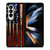 USA FLAG AMERICAN BASEBALL Samsung Galaxy Z Fold 4 Case Cover
