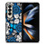 VERA BRADLEY BLUE BAYAU Samsung Galaxy Z Fold 4 Case Cover VERA BRADLEY BLUE BAYAU Samsung Galaxy Z Fold 4 Case Cover