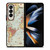 VINTAGE MAP Samsung Galaxy Z Fold 4 Case Cover