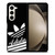 ADIDAS LOGO BLACK RETRO Samsung Galaxy Z Fold 5 Case Cover