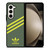 ADIDAS ORIGINALS STRIPES GREEN YELLOW Samsung Galaxy Z Fold 5 Case Cover