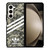 ADIDAS ORIGINALS STRIPES GREY CAMO Samsung Galaxy Z Fold 5 Case Cover