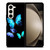 BLUE BUTTERFLY ART Samsung Galaxy Z Fold 5 Case Cover