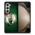BOSTON CELTICS WOODEN LOGO Samsung Galaxy Z Fold 5 Case Cover