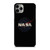 NASA METAL LOGO BADGE iPhone 11 Pro Max Case Cover