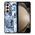 COACH NEW YORK BLUE Samsung Galaxy Z Fold 5 Case Cover