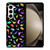 DINOSAUR COLORFUL PATTERN Samsung Galaxy Z Fold 5 Case Cover