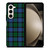 GREEN BLUE TARTAN PLAID PATTERN Samsung Galaxy Z Fold 5 Case Cover GREEN BLUE TARTAN PLAID PATTERN Samsung Galaxy Z Fold 5 Case Cover