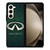 INFINITI CAR LOGO GREEN PATTERN Samsung Galaxy Z Fold 5 Case Cover