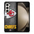KANSAS CITY CHIEFS METAL LOGO Samsung Galaxy Z Fold 5 Case Cover