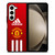 MANCHESTER UNITED FC ADIDAS STRIPES Samsung Galaxy Z Fold 5 Case Cover